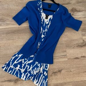 Ann Taylor dress and sweater set